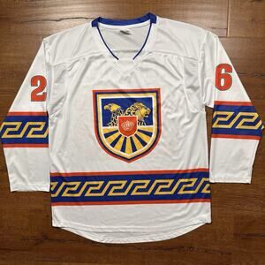 Los Angeles Kings 2026 Armenian Heritage Night Hockey Jersey Mens L White LA SGA